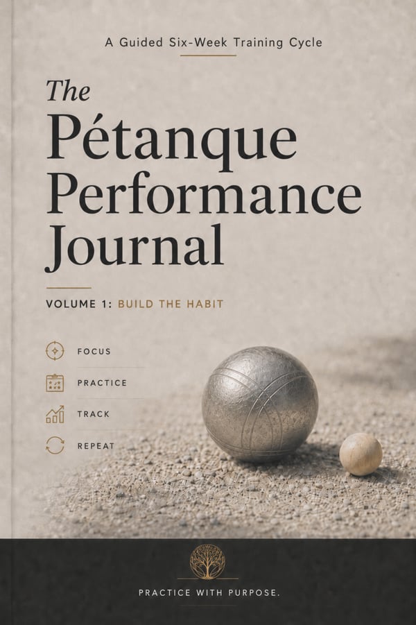 Le Journal de la Performance à la Pétanque · Volume 01 couverture